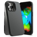 Coque iPhone 13 en Silicone Liquide Lacoste - Noire
