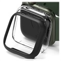 Coque Apple Watch Series 7 Ringke Slim - 45mm - 2 Pièces - Clair & Noir
