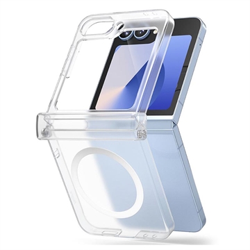 Étui magnétique Samsung Galaxy Z Flip6 Ringke Slim Hinge - Transparent mat