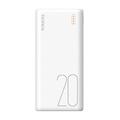 Romoss Simple 20 Banque d'alimentation USB double 20000mAh - Blanc