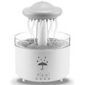 Diffuseur d'aromathérapie méduse rotative 300ml - LED 7 couleurs, Humidificateur ultrasonique télécommandé
