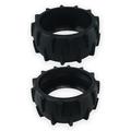 Roues en caoutchouc antidérapantes pour tondeuse à gazon Dreame Roboticmower A1 - 2 Pcs. - Noir