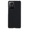 Coque Xiaomi Redmi Note 12S en Plastique Caoutchouté - Noire