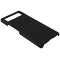 Coque Google Pixel 6a en Plastique Caoutchouté - Noire