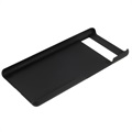 Coque Google Pixel 6a en Plastique Caoutchouté - Noire