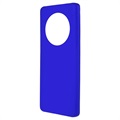 Coque Honor Magic4 en Plastique Caoutchouté - Bleue