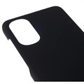 Coque Motorola Moto G22 en Plastique Caoutchouté - Noire