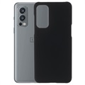 Coque OnePlus Nord 2 5G en Plastique Caoutchouté - Noire