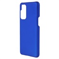 Coque OnePlus Nord 2 5G en Plastique Caoutchouté - Bleue