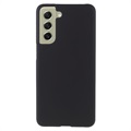 Coque Samsung Galaxy S21 FE 5G en Plastique Caoutchouté - Noire