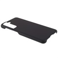 Coque Samsung Galaxy S21 FE 5G en Plastique Caoutchouté - Noire