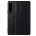 Coque Sony Xperia 1 III en Plastique Caoutchouté - Noire