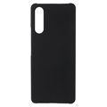 Coque Sony Xperia 10 IV en Plastique Caoutchouté - Noire