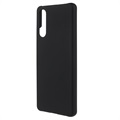 Coque Sony Xperia 10 IV en Plastique Caoutchouté - Noire