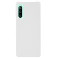 Coque Sony Xperia 10 IV en Plastique Caoutchouté - Blanche