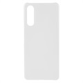 Coque Sony Xperia 10 IV en Plastique Caoutchouté - Blanche