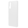 Coque Sony Xperia 10 IV en Plastique Caoutchouté - Blanche