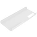 Coque Sony Xperia 10 IV en Plastique Caoutchouté - Blanche