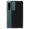 Coque en Sony Xperia 5 III Plastique Caoutchouté - Noire