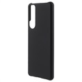 Coque en Sony Xperia 5 III Plastique Caoutchouté - Noire