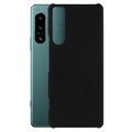 Coque Sony Xperia 1 IV en Plastique Caoutchouté - Noire