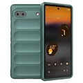 Coque Google Pixel 6a en TPU - Série Rugged - Verte