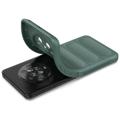 Coque Honor Magic4 en TPU Rugged Série - Verte
