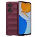 Coque Honor X7/Play 30 Plus en TPU Rugged Série - Bordeaux