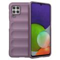 Coque Samsung Galaxy A22 4G en TPU Rugged Série - Violet clair
