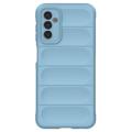 Coque Samsung Galaxy M13 en TPU Rugged Série - Azur clair