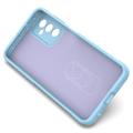 Coque Samsung Galaxy M13 en TPU Rugged Série - Azur clair