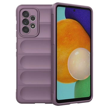 Coque Samsung Galaxy A52 5G, Galaxy A52s en TPU Rugged Série - Violet Clair