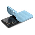 Coque Xiaomi 12S Ultra en TPU Rugged Série - Azur Clair