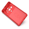 Coque Xiaomi 12S Ultra en TPU Rugged Série - Rouge