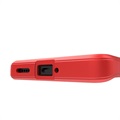 Coque Xiaomi 12S Ultra en TPU Rugged Série - Rouge