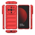 Coque Xiaomi 12S Ultra en TPU Rugged Série - Rouge