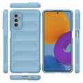 Coque Samsung Galaxy M52 5G en TPU Rugged Série - Azur Claire