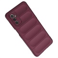 Coque Samsung Galaxy M52 5G en TPU Rugged Série - Vin Rouge