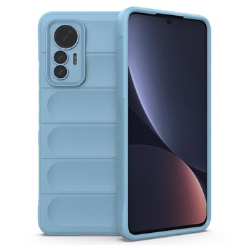 Coque Xiaomi 12 Lite en TPU Rugged Série - Azur Claire