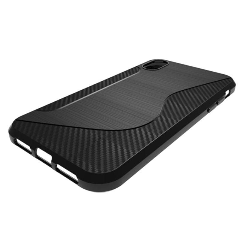 coque iphone xs max carbon fiber