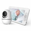 SM70PTZ Baby Monitor numérique sans fil de 7 pouces Caméra à double sens Dispositif de sécurité à domicile Caméra Web 2.4GHz Vision nocturne / Surveillance de la température - Prise EU