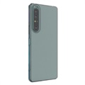 Coque Sony Xperia 1 IV en TPU avec Protecteur d’Écran Saii 2-en-1