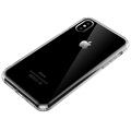 Coque iPhone X/XS en TPU avec Protecteur d’Écran Saii 2-en-1