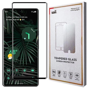 Protecteur d\'Écran Google Pixel 6 Pro en Verre Trempé Saii 3D Premium - 2 Pièces