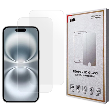 Protecteur d\'Écran iPhone 17 Saii 3D Premium - 2 Pièces