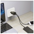 Chargeur Secteur Rapide Saii Amorus 2 x USB - 12W - Noir