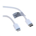 Câble USB-C / Lightning Saii Fast - 1m - Blanc