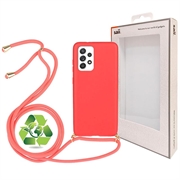 Coque Samsung Galaxy A52 5G, Galaxy A52s Biodégradable avec Lanière Ligne Éco Saii