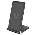 Chargeur à Induction Rapide Pliable Saii - 15W - Noir
