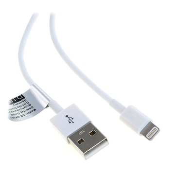 Câble Adaptateur Lightning / USB Saii pour iPhone, iPad, iPod - 1m - Blanc